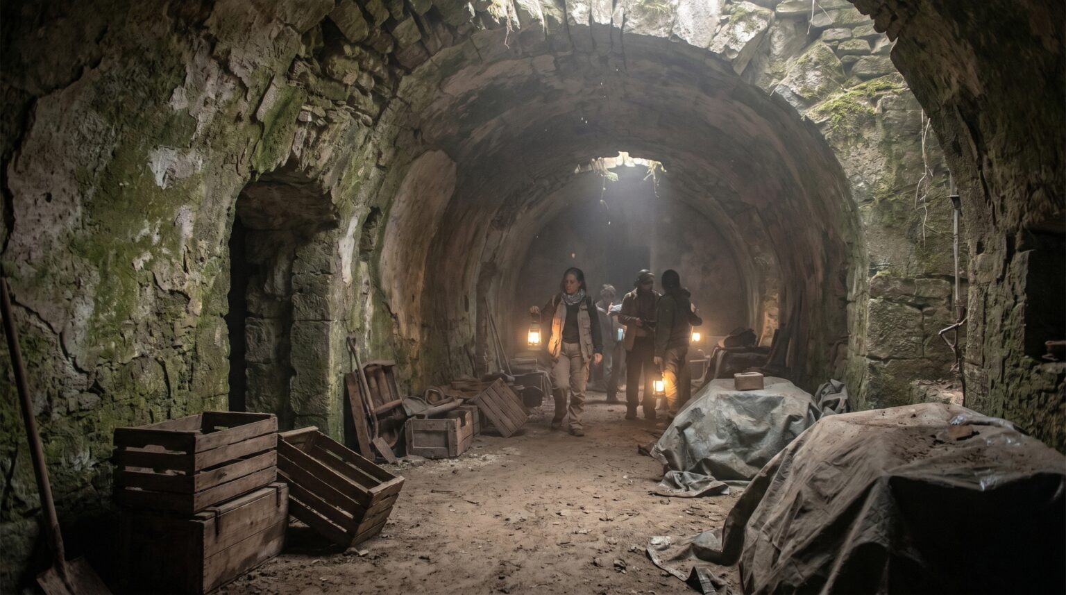 Abandoned chamber in Derinkuyu Underground City